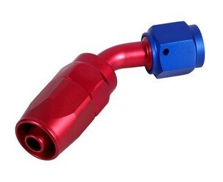 Końcówka AN10 45° swivel
