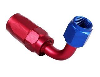 Końcówka AN10 swivel 90°