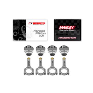 Kute tłoki Wiseco + korbowody Manley H-beam Mazda Miata B6 1.6l Turbo 16V  CR 8.65