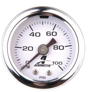 Wskaźnik ciśnienia Paliwa Aeromotive 0-100psi, 1/8 NPT