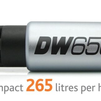 Pompa paliwa DeatschWerks DW65c (265lph), Ford Mustang V6/V8 99-04 (ec SC) zestaw montażowy 9-1015