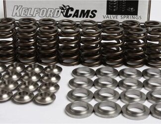 Sprężynki zaworowe Kelford, Mitsubishi 4G63 DOHC EVO 1-9 (90lbs@13.50mm) (titanium retainer)