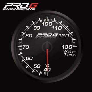 Wskaźnik Pro G Race Series RC, temperatury wody °C WHITE 60mm