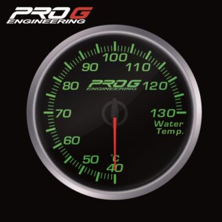 Wskaźnik Pro G Race Series RS, temperatury wody °C GREEN 60mm