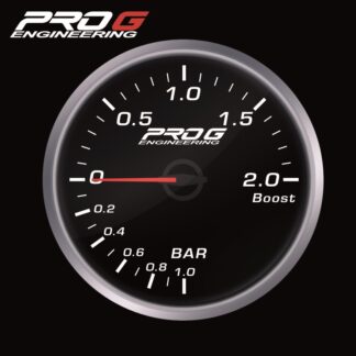 Wskaźnik Pro G Race Series RS, doładowania Boost 2 Bar WHITE 60mm